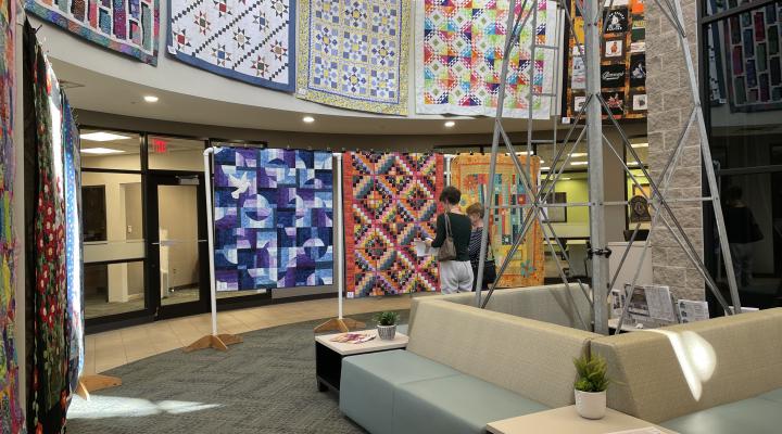Photo of the Annual River Bend Quilt Show