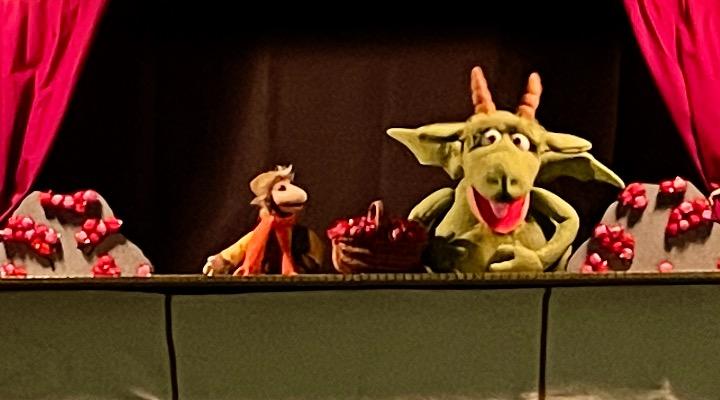 Picture taken at the Roz Puppets - George and the Dragon performance
