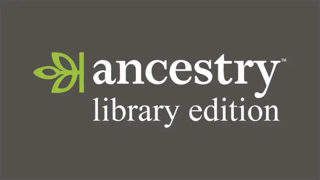 Ancestry Library Edition logo.
