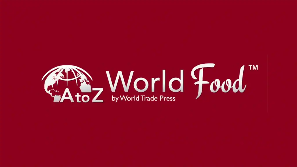 A to Z World Food by World Trade Press logo.