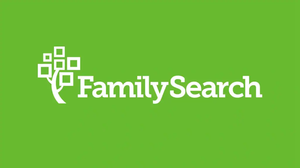 Family Search logo.