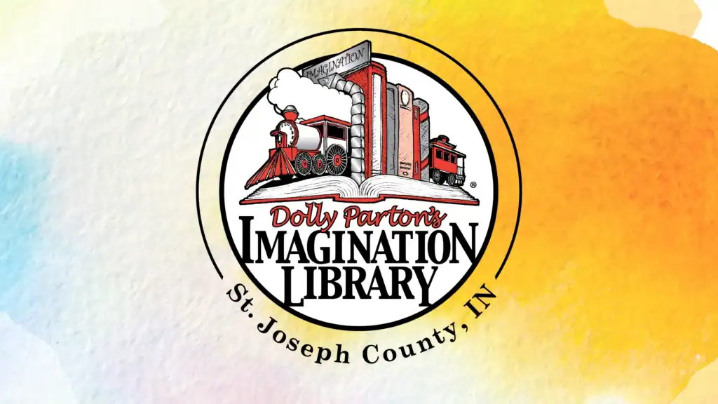 Dolly Parton’s Imagination Library of Saint Joseph County, Indiana logo.